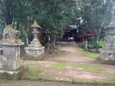 木花神社の狛犬