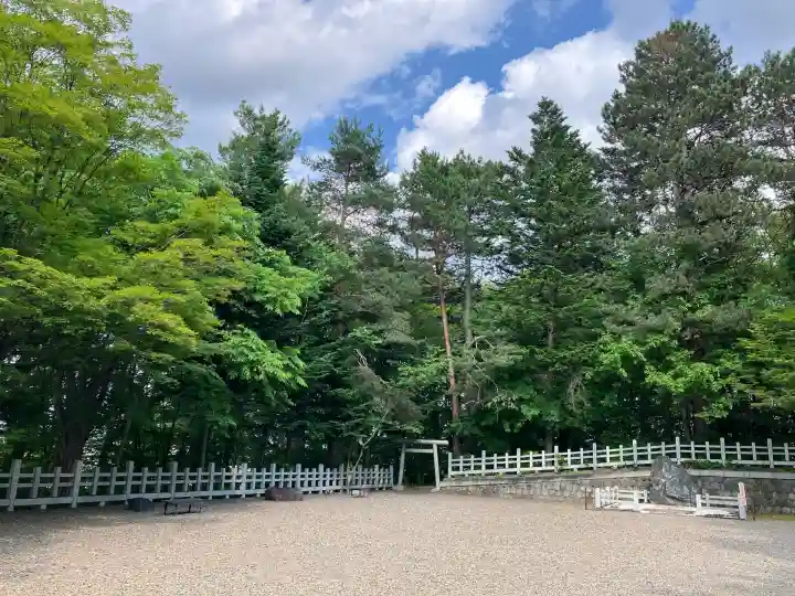 上川神社の自然