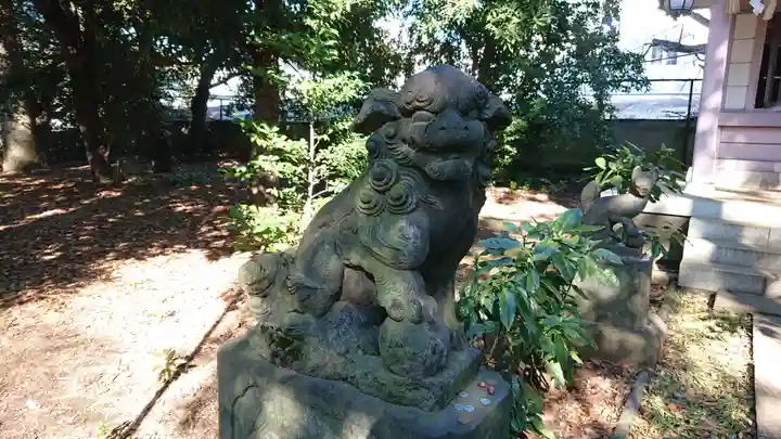 八雲氷川神社の狛犬