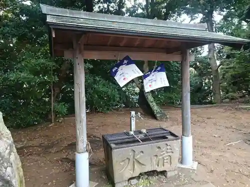 神明宮の手水舎