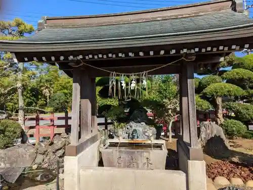 埴生神社の手水舎