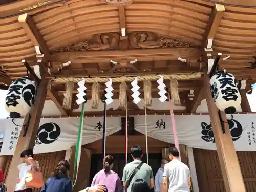 水天宮の本殿・本堂