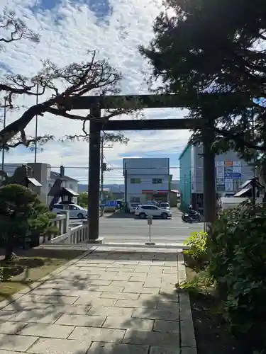 北見神社の鳥居