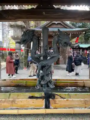 豊川稲荷東京別院の手水舎