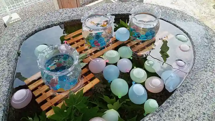 阿邪訶根神社の手水舎