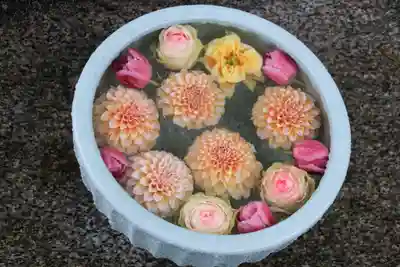 開成山大神宮の手水舎