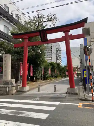 東京羽田 穴守稲荷神社の鳥居