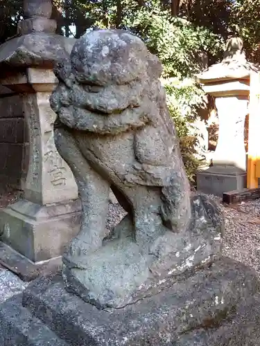 長良神社の狛犬