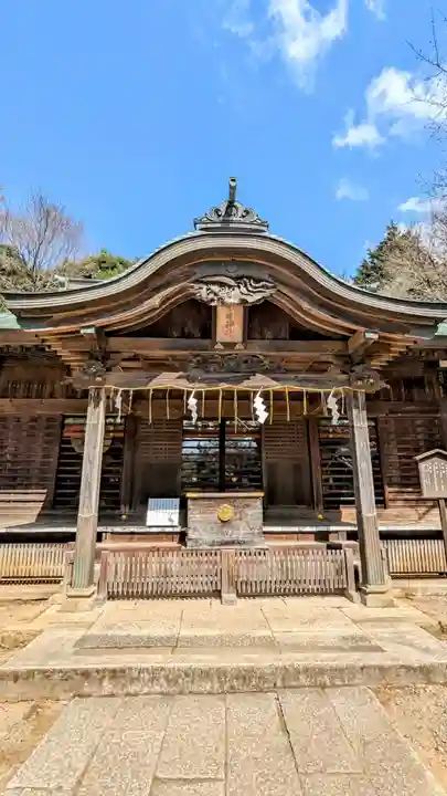 畑子安神社の本殿・本堂