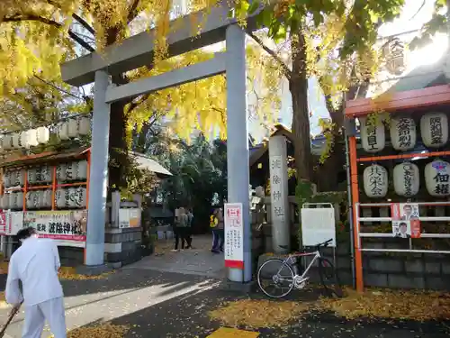 波除神社（波除稲荷神社）の鳥居