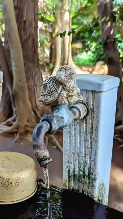 高津比咩神社の手水舎