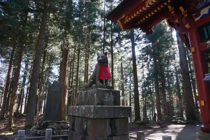 三峯神社の狛犬