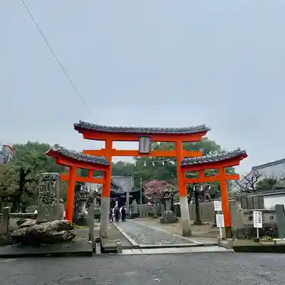 白峰宮の鳥居