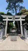 菊田神社の鳥居