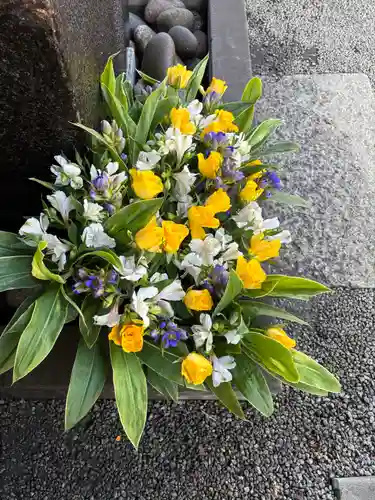 上尾御嶽神社の手水舎