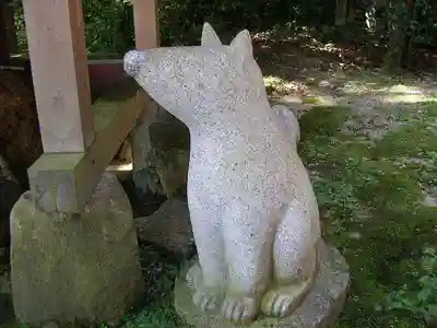 山口大神宮の狛犬