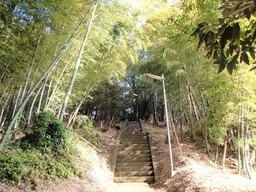 吉田杉山神社の周辺