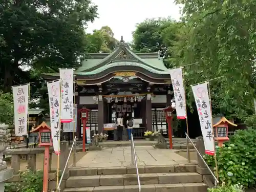 川越八幡宮の本殿