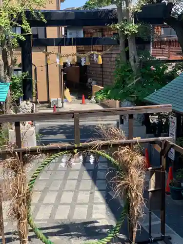 菊名神社の鳥居