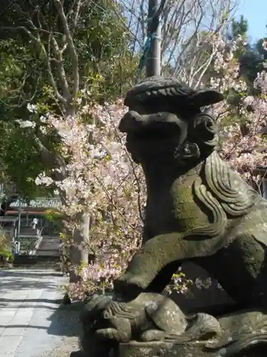 五所神社の狛犬