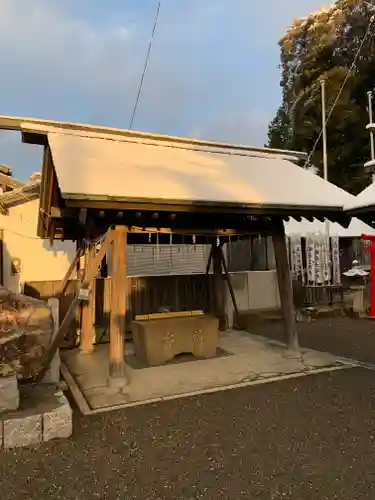 宇都宮神社の手水舎