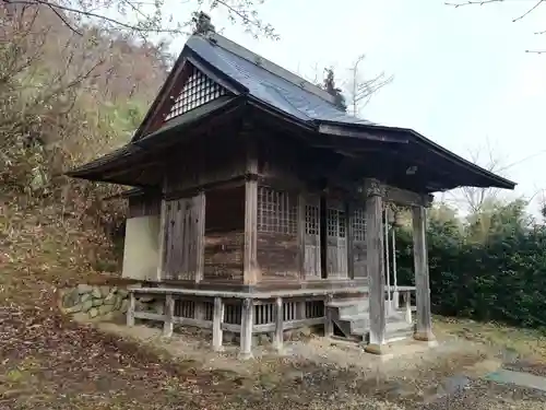 米倉神社の本殿