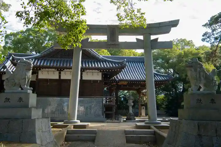 豊浜八幡神社の鳥居