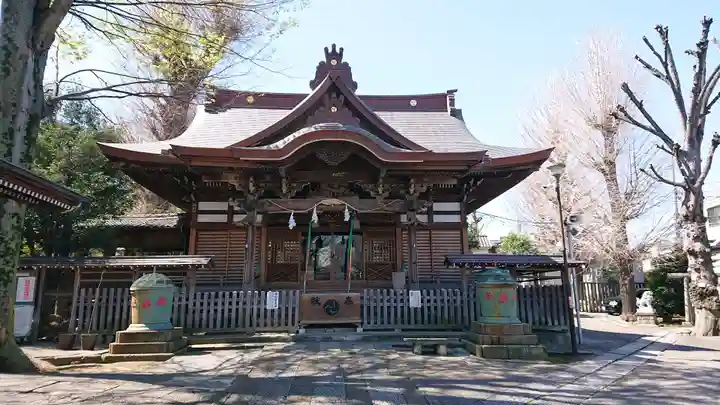 滝野川八幡神社の本殿・本堂