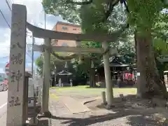 加納八幡神社の鳥居