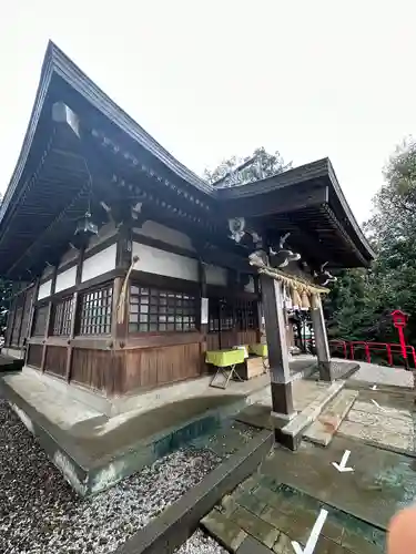 勝呂神社の本殿