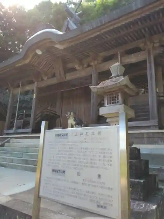 山王神社の本殿・本堂