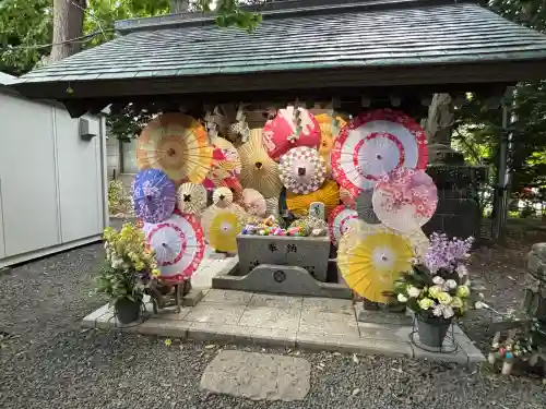 札幌諏訪神社の手水舎