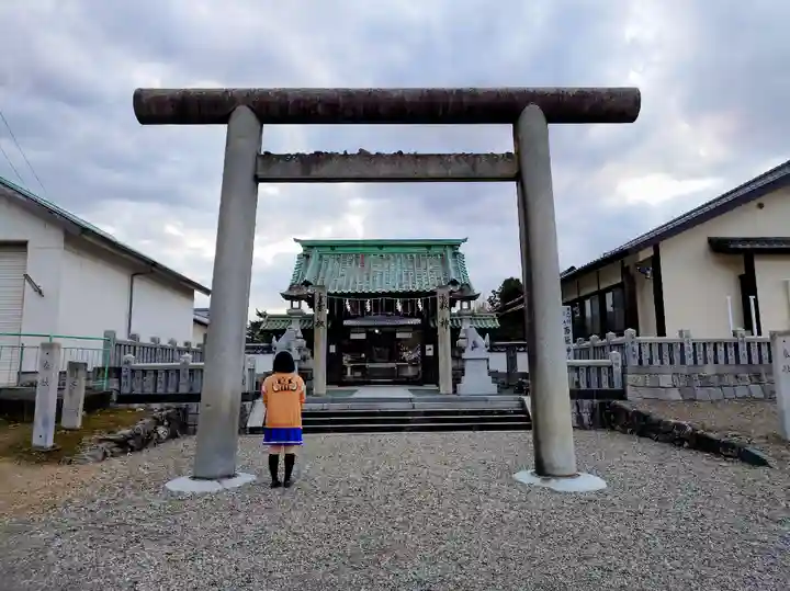 西條神社の鳥居