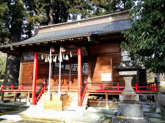 菅生神社の本殿