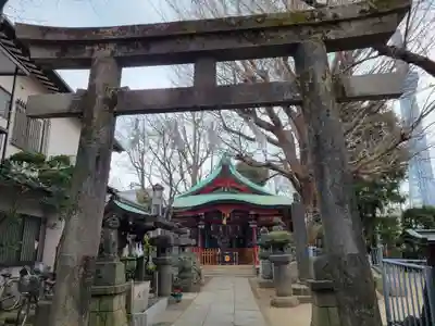 秋葉神社の鳥居