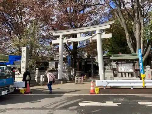 大鳥神社の鳥居