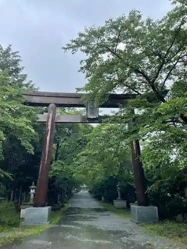 冨士御室浅間神社の鳥居