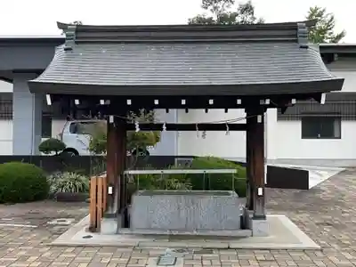 山形縣護國神社の手水舎