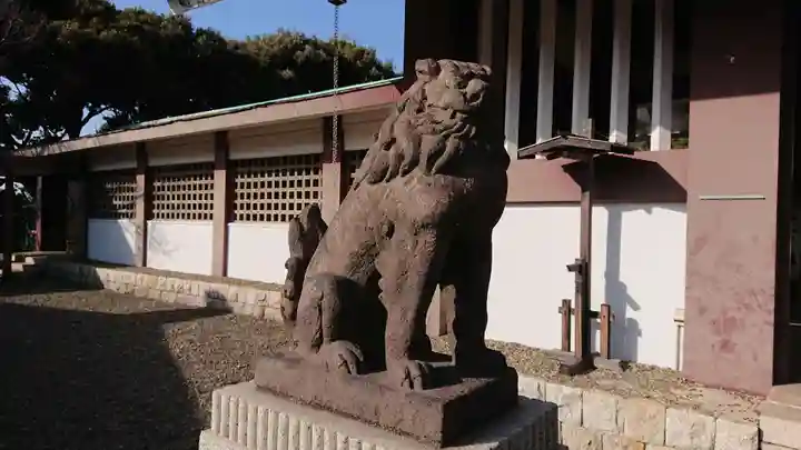 千葉縣護國神社の狛犬