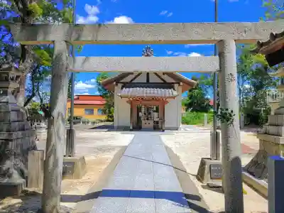 八劔神社（森孝）の鳥居