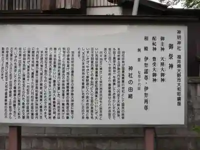 神明神社(福井県)