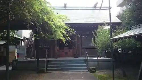 國領神社の本殿・本堂