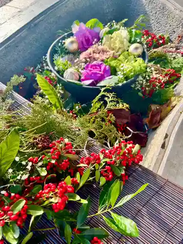 鹿島台神社の手水舎