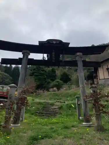 子檀嶺神社中社(長野県)