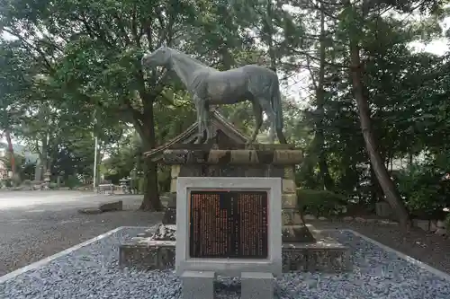 石見国一宮　物部神社の狛犬