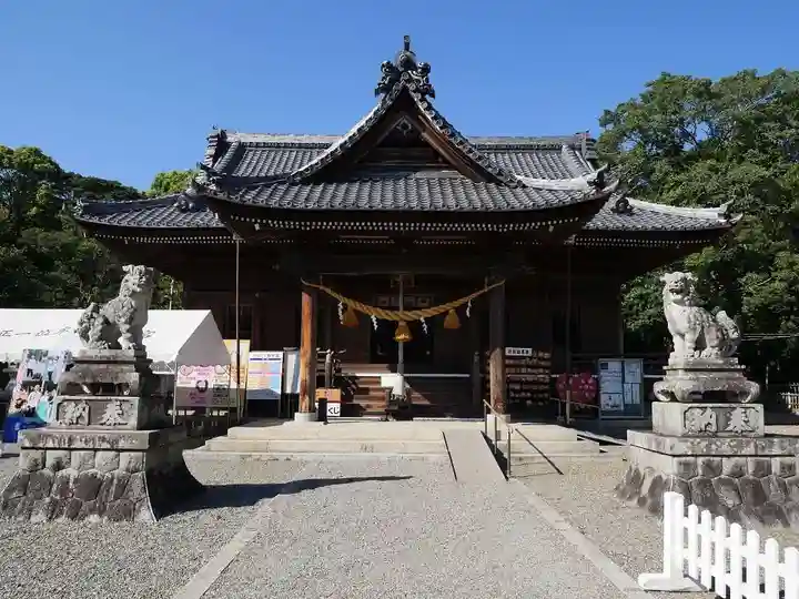 牟呂八幡宮の本殿・本堂
