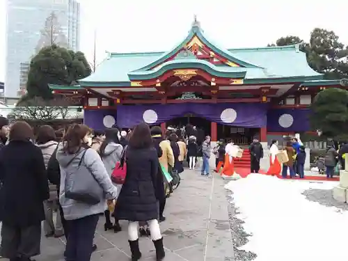 日枝神社の本殿・本堂