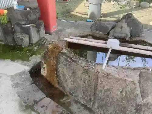 甚目寺の手水舎