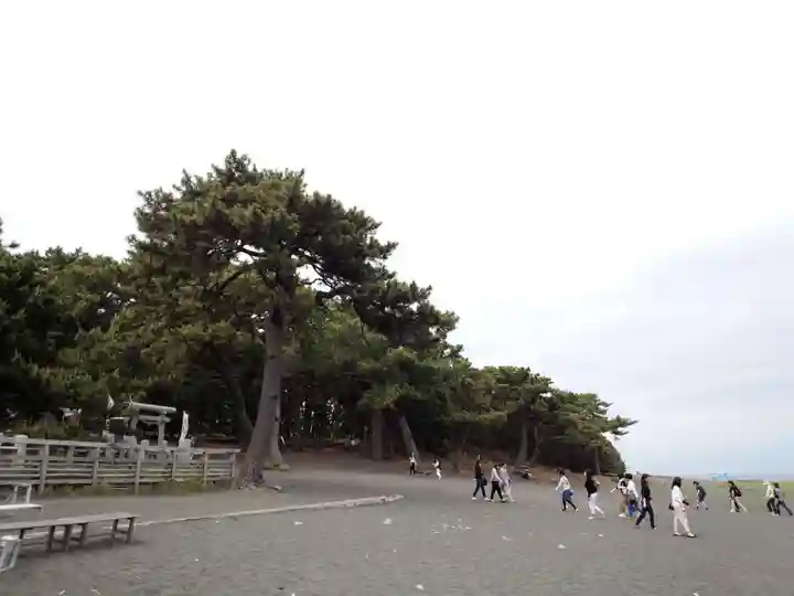 御穂神社の周辺