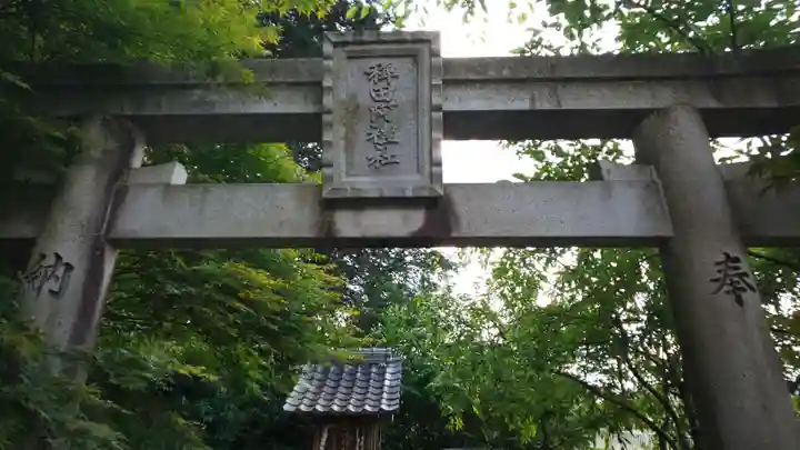 稗田野神社(薭田野神社)の鳥居